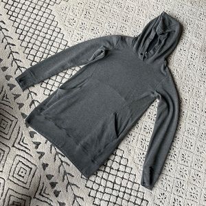 Athleta girl size 12 Hoodie Charcoal gray